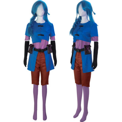 League of Legends Arcane Jinx Childhood Cosplay Costume