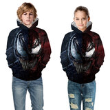 Marvel Venom Print Hoodie For Kids