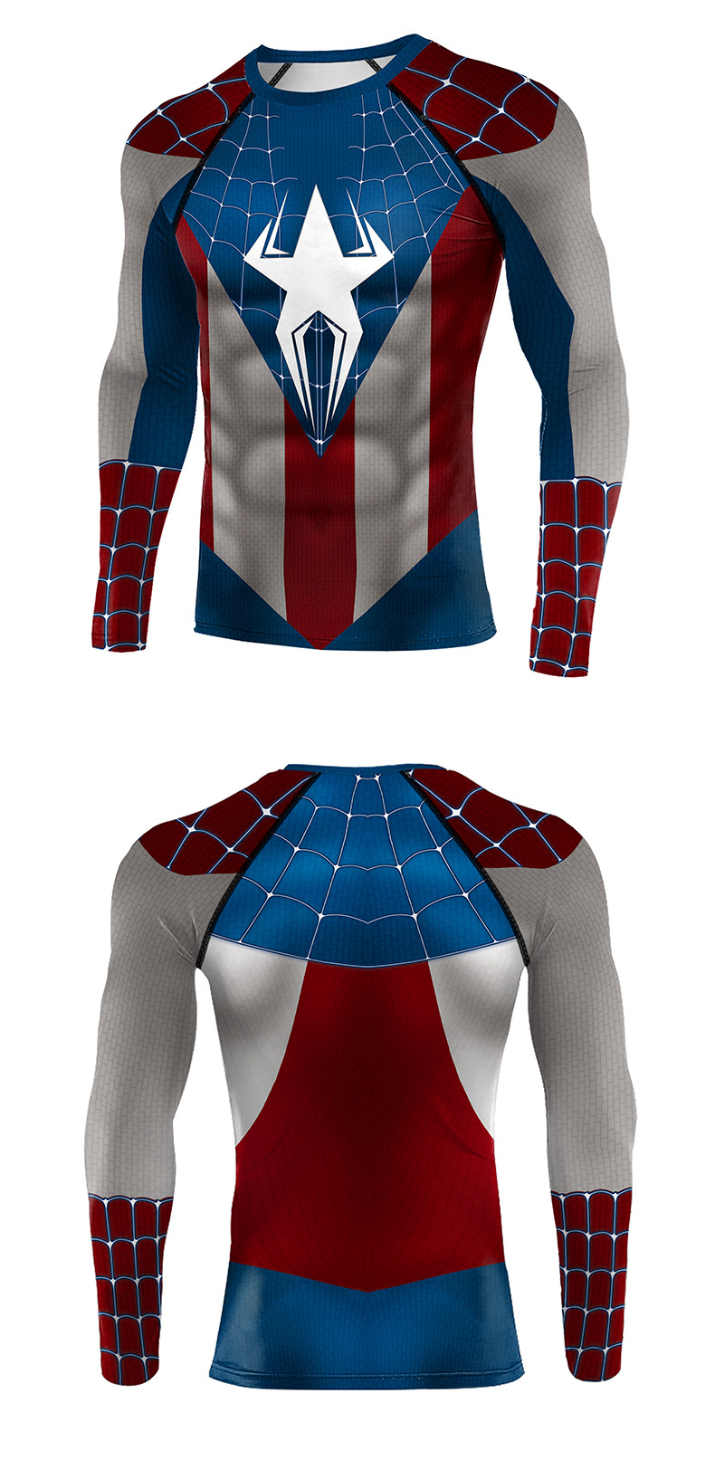 Captain America Spider-Man Hybrid TOPS & T-SHIRTS AND MERCHANDISE