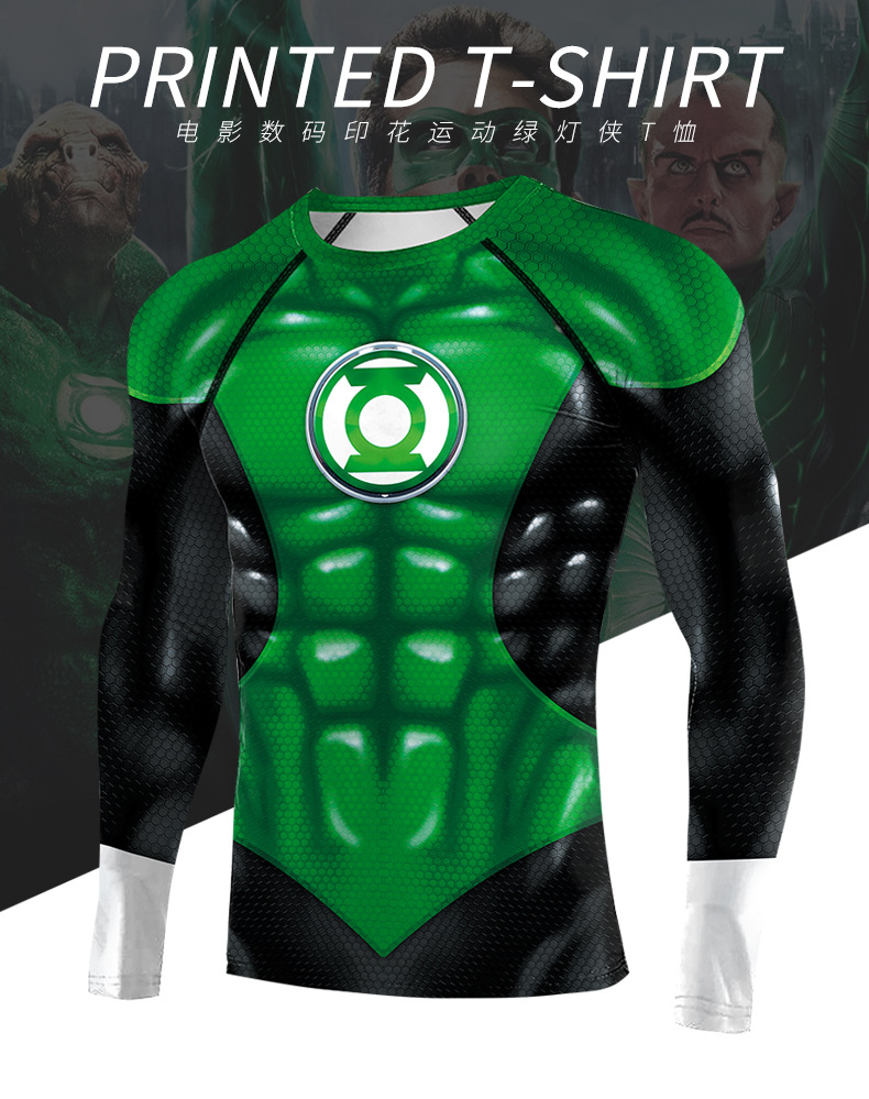 GREEN LANTERN Compression Shirt for Men (Short Sleeve) – ME SUPERHERO