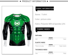DC Comic Green Lantern Running Shirt - Product Detail