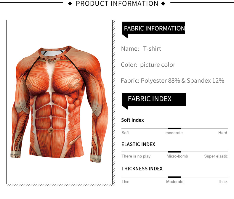 Human Muscle Anatomy Gym T-Shirts