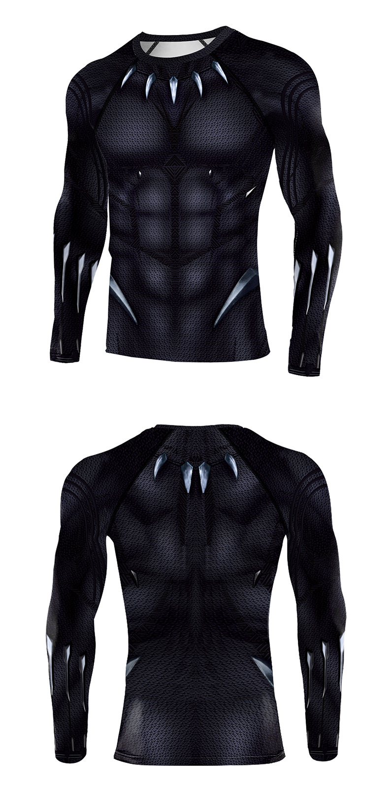 Marvel Comic Superhero Black Panther Birthday Shirt Front and Back