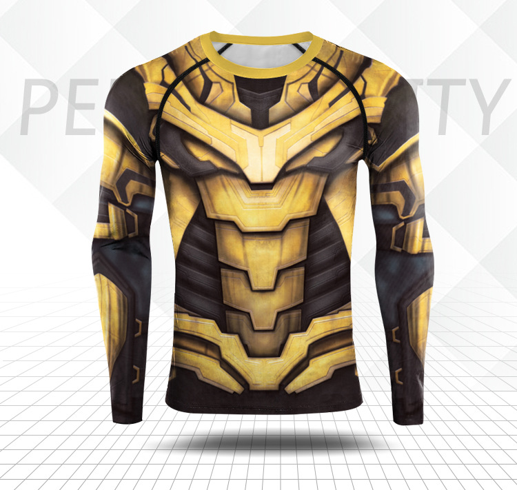 Marvel Thanos movie cosplay shirt