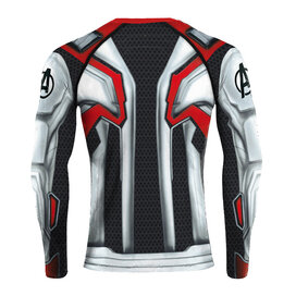 Long Sleeve Cool marvel avengers endgame quantum realm graphic t shirt