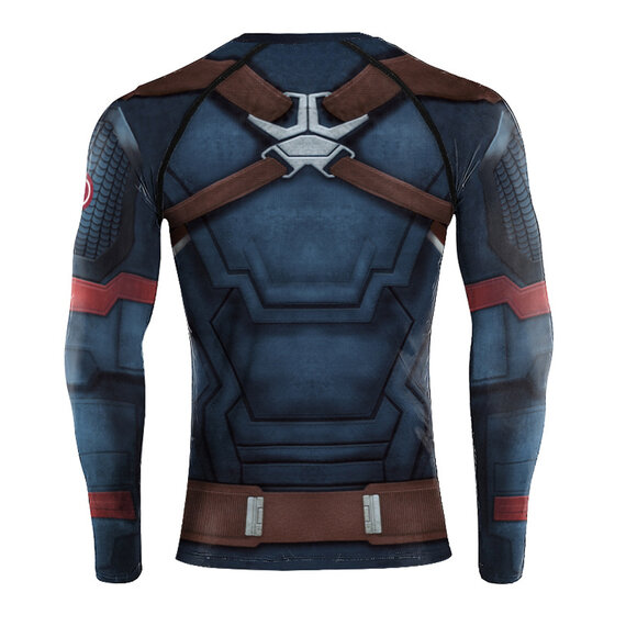 Captain America Avengers Endgame Graphic Tee Shirt