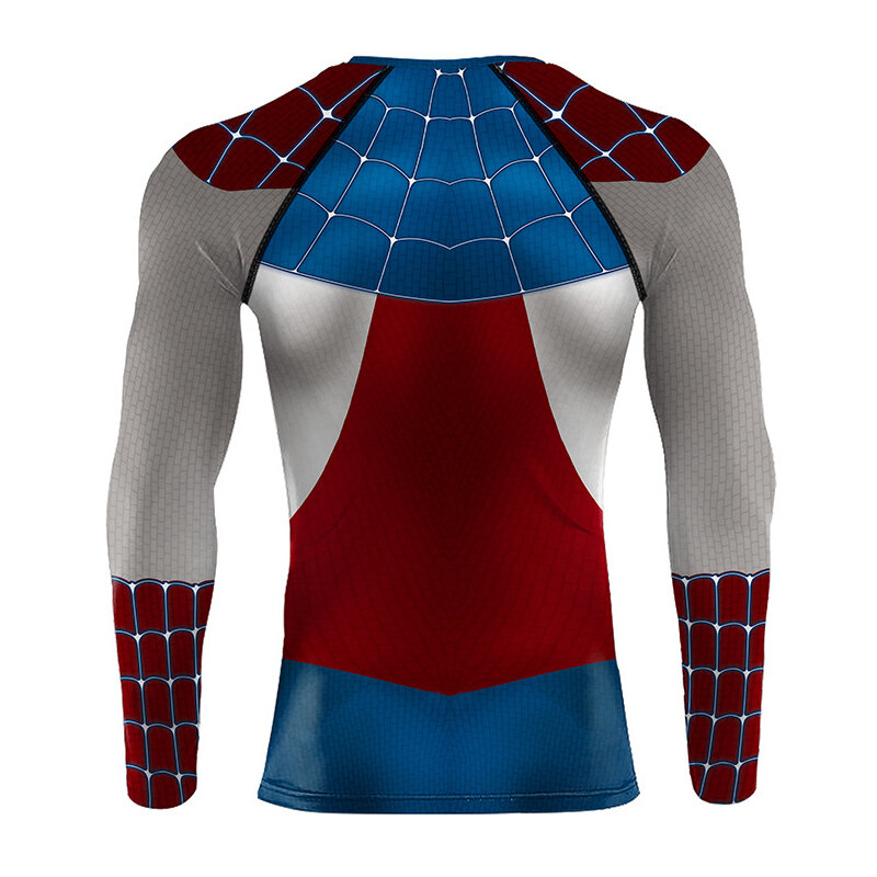 Spiderman Compression Shirt Long Sleeve - PKAWAY