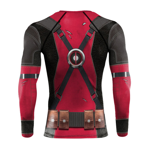 fashion cool deadpool marvel compression shirt crewneck