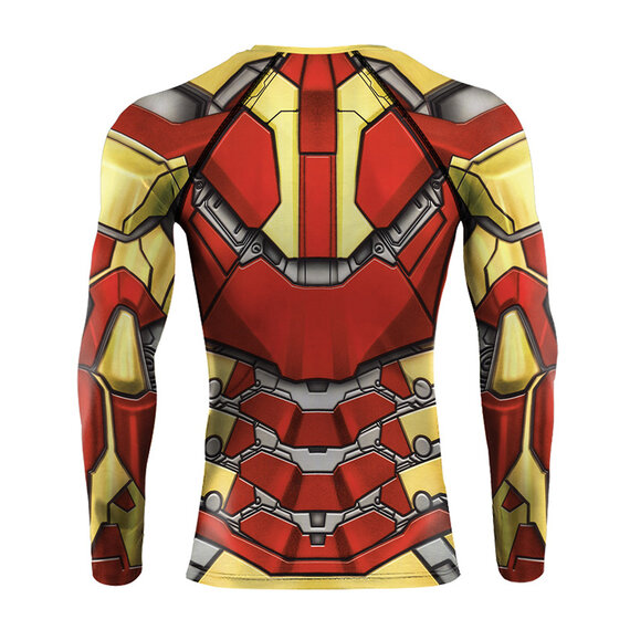 Cool Iron Man mark 42 Compression Shirt for mens