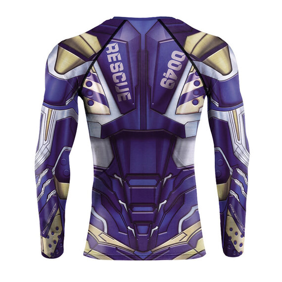 crewneck purple Iron Man Mark XLIX shirt