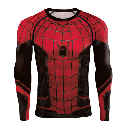 Marvel Spider-Man Far From Home workout shirt for superhero fans