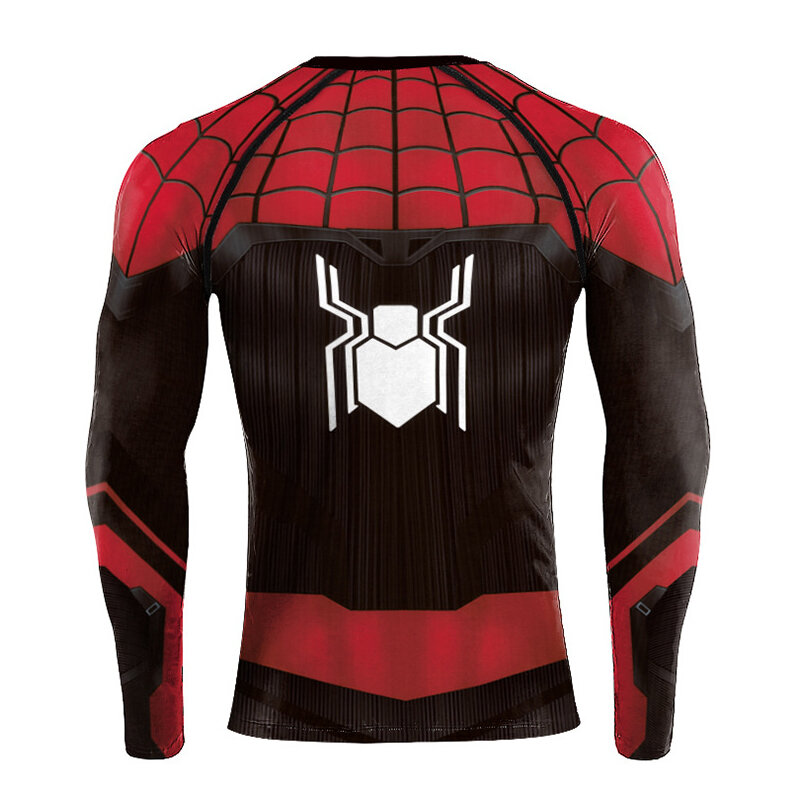 Spiderman Compression Shirt Long Sleeve - PKAWAY