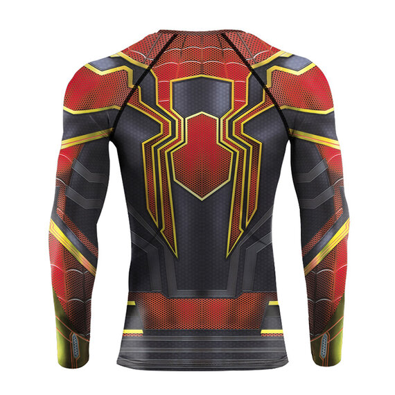 slim fit quick dry marvel No Way Home Spider man shirt for superhero fans