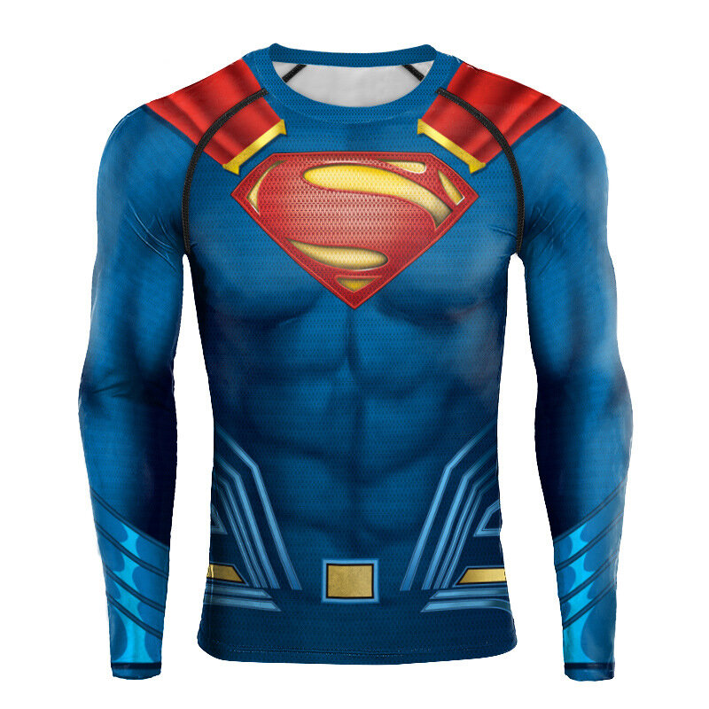 Superman UNIVERSITY OF METROPOLIS Licensed Adult Long Sleeve T-Shirt S-3XL 