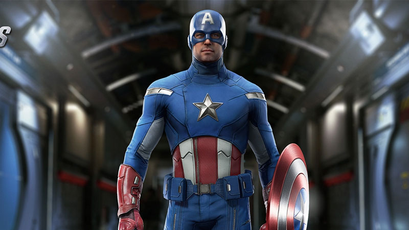 Marvel's Avengers 2012 Captain America Suit 