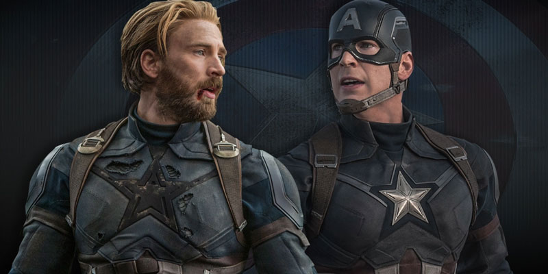 Avengers Infinity War 2018 - Captain America Nomad Suit