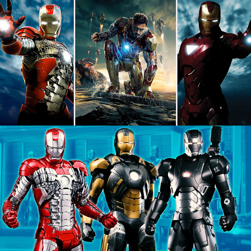 Every MCU Character Who Wore Iron Man Armor In The Infinity Saga