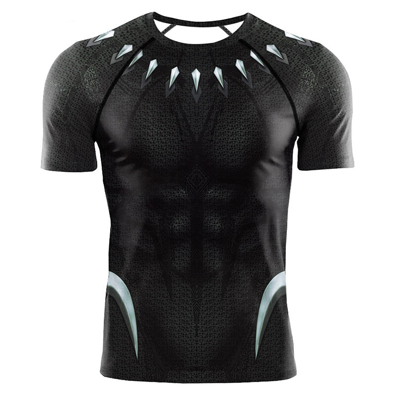 Men’s Black Panther Costume Shirt