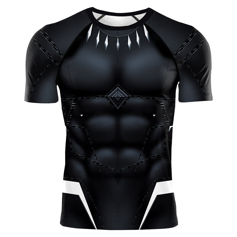 Marvel Black Panther T Shirt Short Sleeve