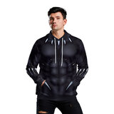 Wakanda black panther hooded shirt for unisex