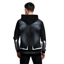 Marvel Black Panther Suit Superhero Zipper Hoodie