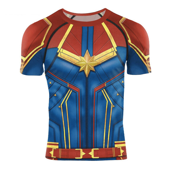 captain marvel sweatshirt short sleeve