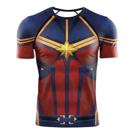 dri fit captain marvel graphic tee