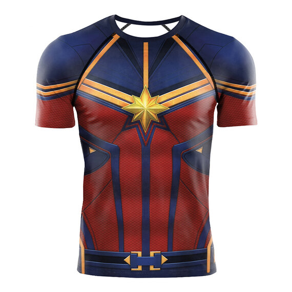 dri fit captain marvel graphic tee