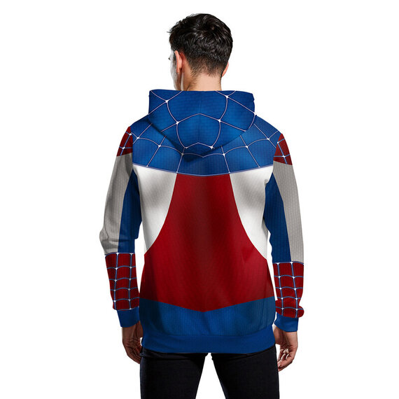 Marvel Multiverse Captain Spider zip up costume hoodie for unisex