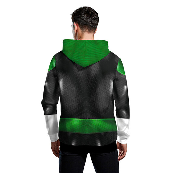 dc comics Green Lantern zip up hoodie