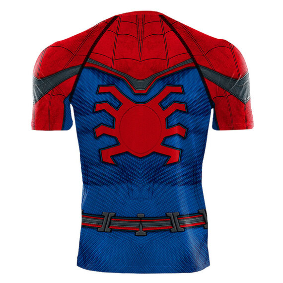 dri fit Crewneck Spider Man Homecoming Graphic Tee For Running