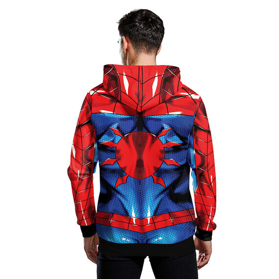 Developed by Peter Parker at Parker Industries, the Spider Armor - MK IV Suit is a high-tech variation of the classic red and blue costume
