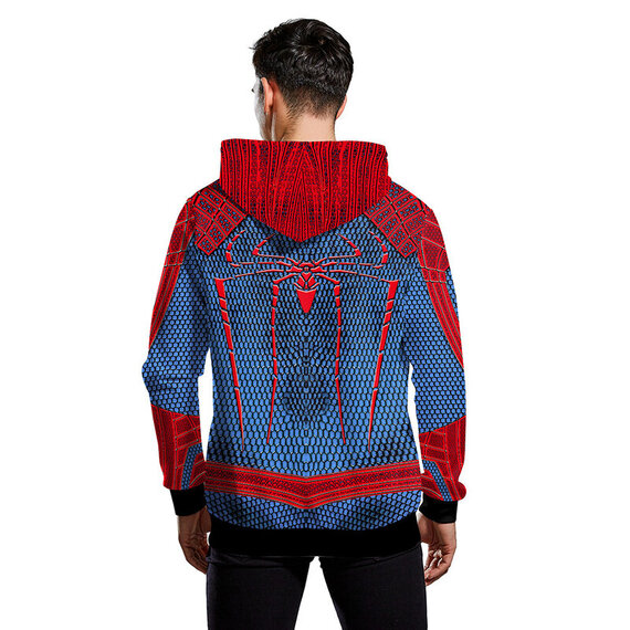 spiderman costume hoodie
