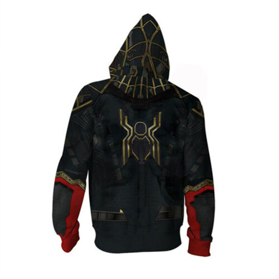 Spidey Magic Webbing Blue Spider-man Hoodie inspired by marvel movie