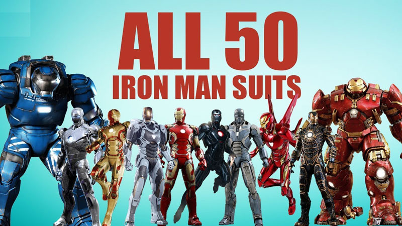 Top 50 Iron Man Armor Suits