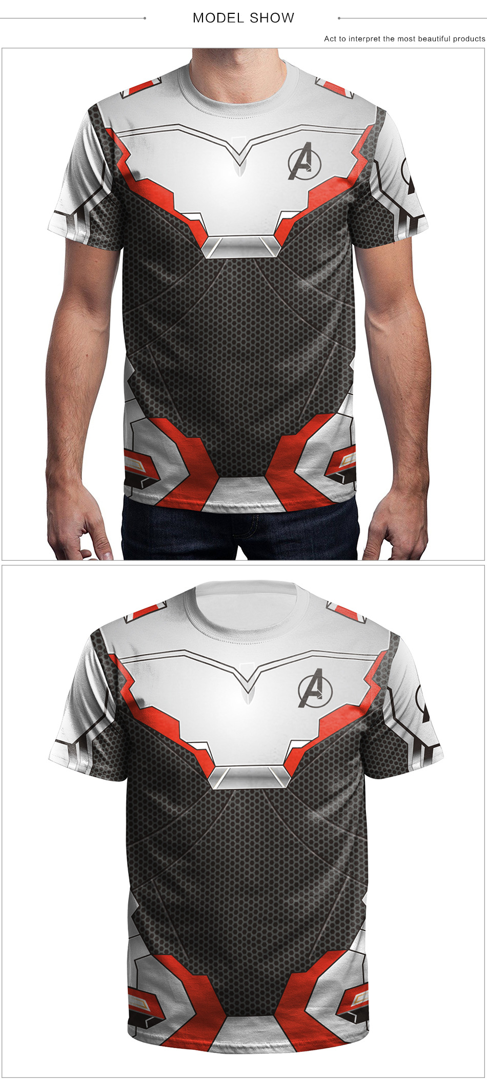 marvel quantum realm captain america superhero costume shirt