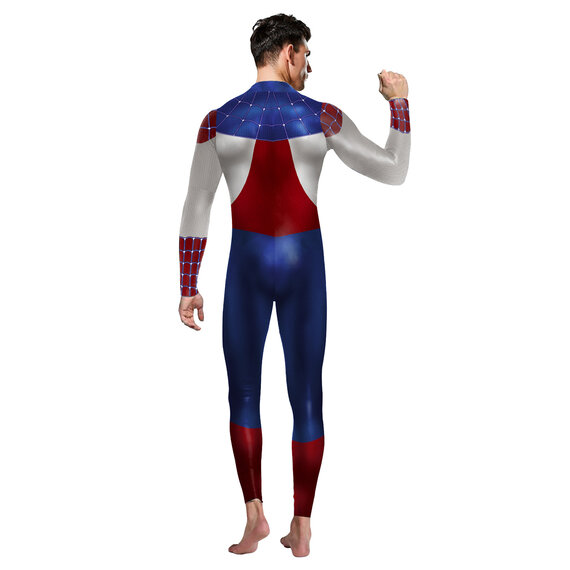 Marvel superhero Captain Spider jumpsuit for halloween
