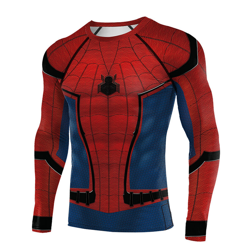 Far From Home Spider Man Compression Running Tee