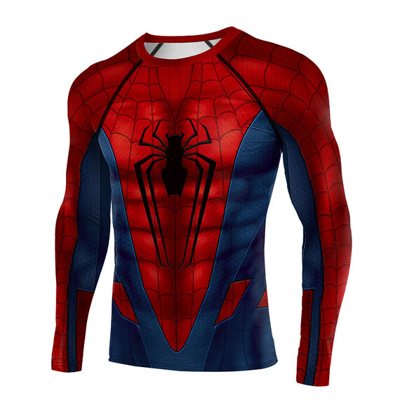 slim fit The Amazing Spider-Man 2 gym tee shirt