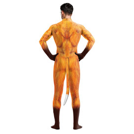 boys Halloween Cosplay Fox bodysuit for male