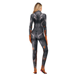 fashion wolf 3d print bodysuit for stage perfermance
