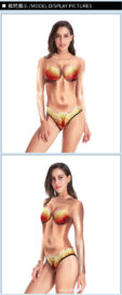 Aquaman Queen One Piece Fashion beachwear for girls - model show