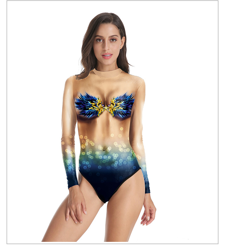 DC Comic Aquaman Queen One Piece 3d print sexy swimsuit For women- model show