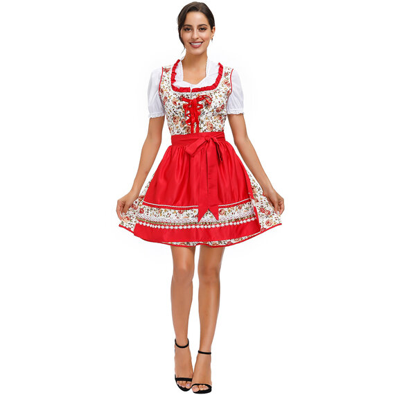 Womens Beer Garden Corset Top Costume