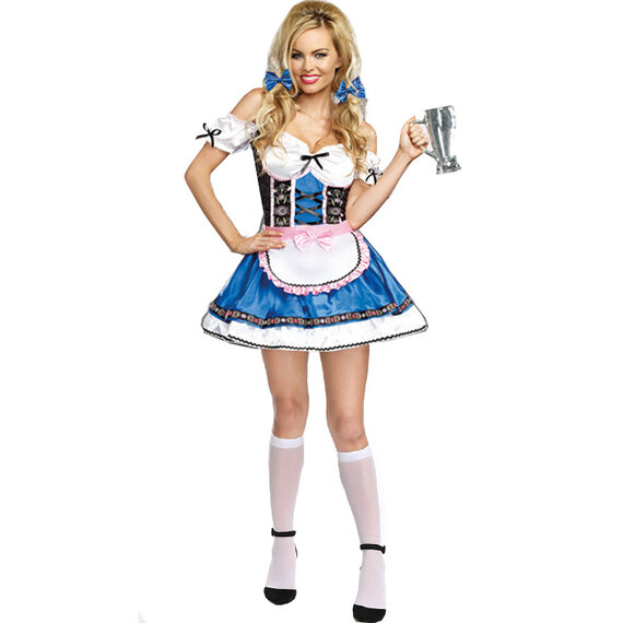 Oktoberfest in a classic Beer Maid adult women's costume