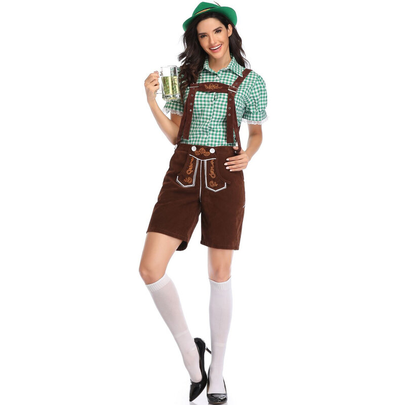 Women S Flirty Lederhosen Costume Bavarian Oktoberfest Pkaway