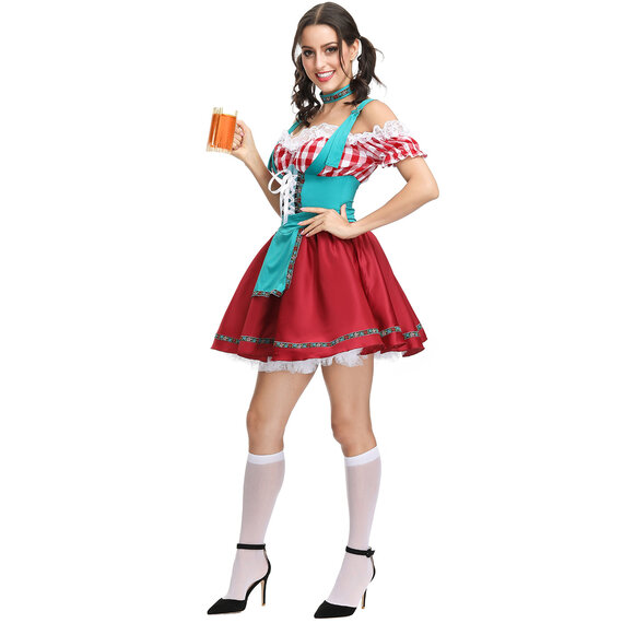 Authentic German-style dress for Oktoberfest Carnival