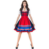 Vintage Style Women's holiday costume dress for festival - Bavaria's Oktoberfest