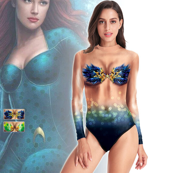 Aquaman Queen Women's swimwear is available for summer holidays