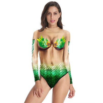 dc comic Aquaman Queen One-Piece Swimwear